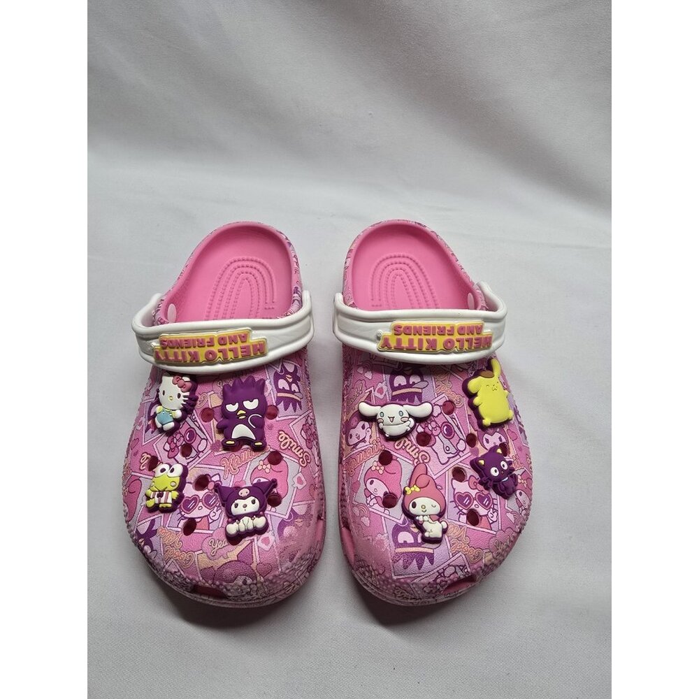 KIDS CROCS Hello Kitty And Friends CLASSIC CLOG Size JR 2 - Picture 1 of 11